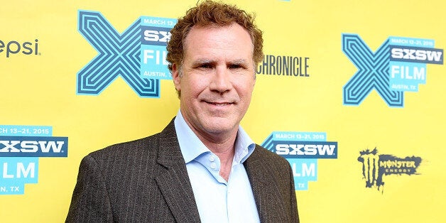 AUSTIN, TX - MARCH 16: Will Ferrell poses on the red carpet for 'Get Hard' during the South by Southwest Film Festival at th