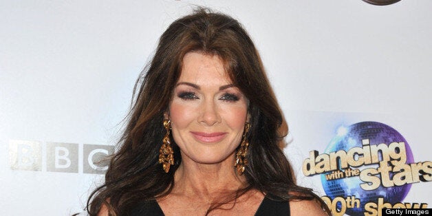 HOLLYWOOD, CA - MAY 14: TV personality Lisa Vanderpump arrives at ABC's 'Dancing With The Stars' 300th Episode Celebration at Boulevard3 on May 14, 2013 in Hollywood, California. (Photo by Angela Weiss/Getty Images)