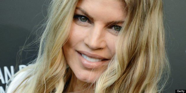 HOLLYWOOD, CA - APRIL 25: Singer Fergie arrives at the Giorgio Armani party to celebrate Paris Photo Los Angeles Vernissage opening night at Paramount Studios on April 25, 2013 in Hollywood, California. (Photo by Beck Starr/FilmMagic)