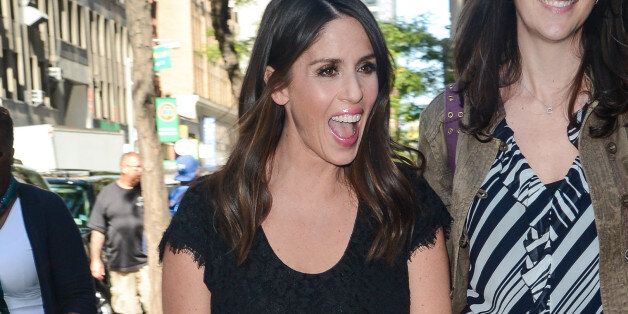 NEW YORK, NY - AUGUST 15: Actress Soleil Moon Frye leaves the 'Today Show' taping at the NBC Rockefeller Center Studios on August 15, 2013 in New York City. (Photo by Ray Tamarra/Getty Images)