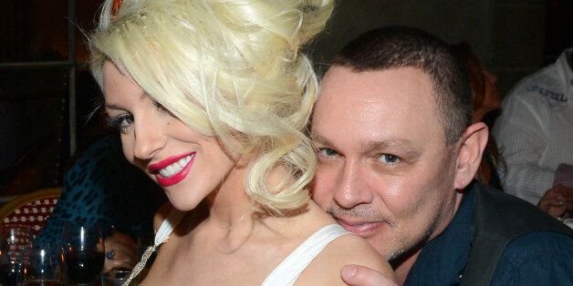 LOS ANGELES, CA - AUGUST 08: Courtney Stodden and Doug Hutchison attend an exclusive party to celebrate the launch of 'Passion and Pleasure' hosted by Tracey Jewel, executive producer and co-creator of the 'Passion and Pleasure' program and author of 'Goddess Within', at Chateau Marmont on August 8, 2013 in Los Angeles, California. 'Passion and Pleasure' is also executive produced and co-created by Malcolm Day. (Photo by Araya Diaz/WireImage)
