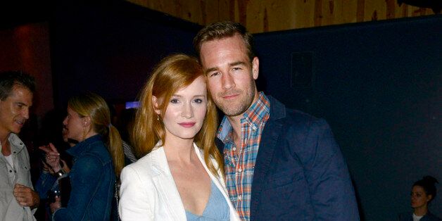 VENICE, CA - JUNE 21: Kimberly Van Der Beek (L) and James Van Der Beek attend Tommy Hilfiger celebrates Surf Shack in Los Angeles at The Brig on June 21, 2013 in Venice, California. (Photo by Jerod Harris/Getty Images for Tommy Hilfiger)