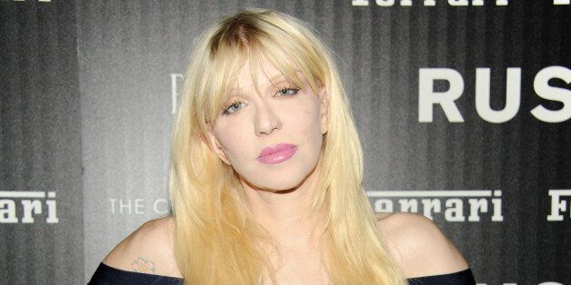 NEW YORK, NY - SEPTEMBER 18: Musician Courtney Love attends the Ferrari & The Cinema Society screening of 'Rush' at Chelsea Clearview Cinemas on September 18, 2013 in New York City. (Photo by Ben Gabbe/FilmMagic)