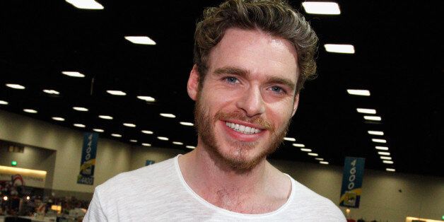 SAN DIEGO, CA - JULY 19: Actor Richard Madden attends HBO's 'Game Of Thrones' cast autograph signing at San Diego Convention Center on July 19, 2013 in San Diego, California. (Photo by FilmMagic/FilmMagic)