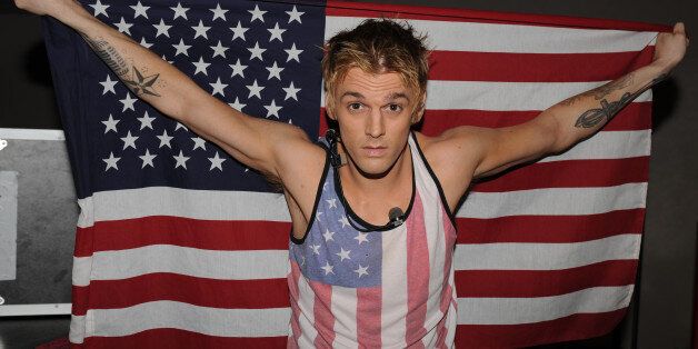 MIAMI, FL - MAY 18: Aaron Carter poses for a portrait at Magic City Casino on May 18, 2013 in Miami, Florida. (Photo by Larry Marano/Getty Images)