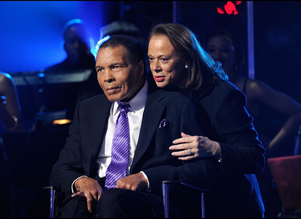 Muhammad Ali and wife Lonnie Ali