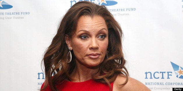 NEW YORK, NY - APRIL 29: Actress Vanessa Williams, wearing a dress designed by Azadeh, attends the National Corporate Theatre Fund 2013 Chairman's Award Gala at The Pierre Hotel on April 29, 2013 in New York City. (Photo by Astrid Stawiarz/Getty Images)