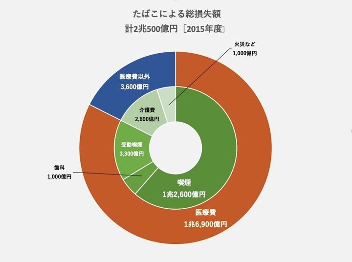 たばこ規制の行動経済・医療経済的評価に関する研究：受動喫煙防止等のたばこ対策の推進に関する研究.厚生労働科学研究費補助金 疾病・障害対策研究分野 循環器疾患・糖尿病等生活習慣病対策総合研究.2018.