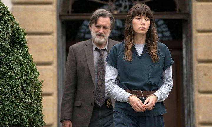 Jessica Biel y Bill Pullman en 'The Sinner'.