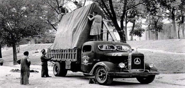 Imagen del documental 'Las Cajas Españolas', sobre el traslado de las obras del Museo del Prado en la Guerra Civil.
