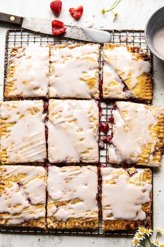 Get the Giant Strawberries &rsquo;n Cream Pop Tart recipe from Half Baked Harvest &nbsp;