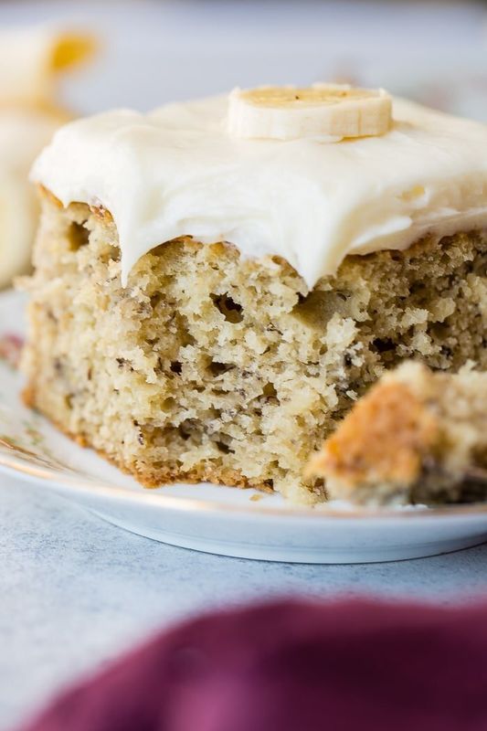 Get The Best Banana Cake recipe from Oh Sweet Basil &nbsp;