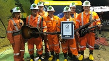 Canadian Band Sets Guinness World Record For Deepest Concert
