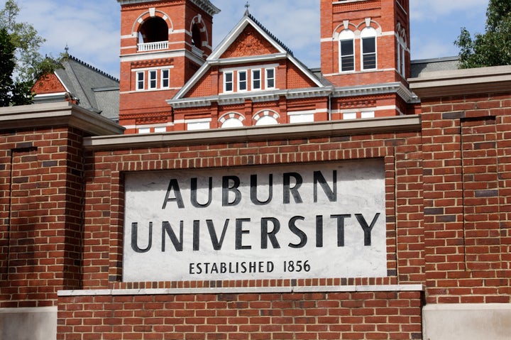 Auburn, AL, USA – June 17, 2012: Auburn University located in Auburn, Alabama. Auburn University is a public research university founded in 1856.