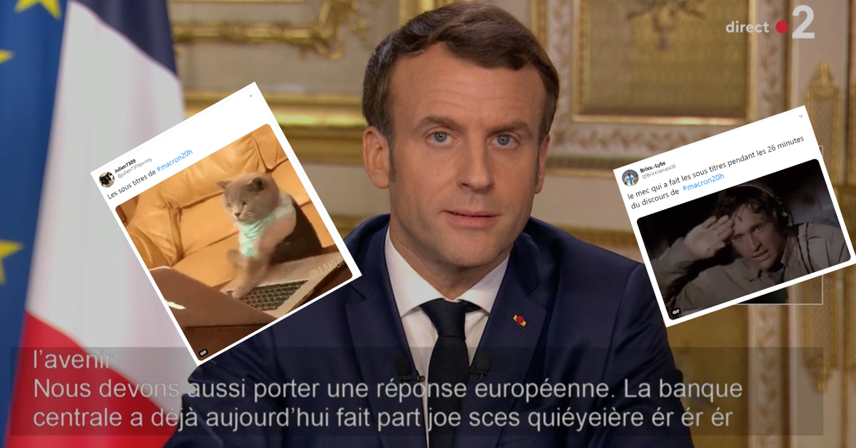 pix Clavier Dactylo Discours Macron les sous titres de l allocution de