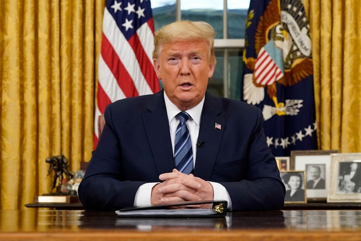 Neither Trump nor his top administration officials addressed the continuing difficulty Americans around the country face in getting a test for the coronavirus.