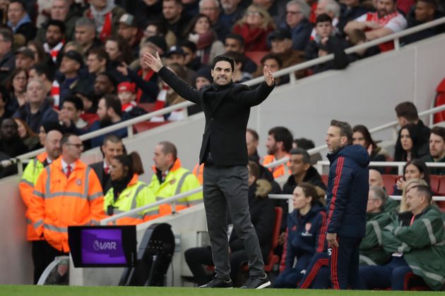 Arsenal's head coach Mikel Arteta.