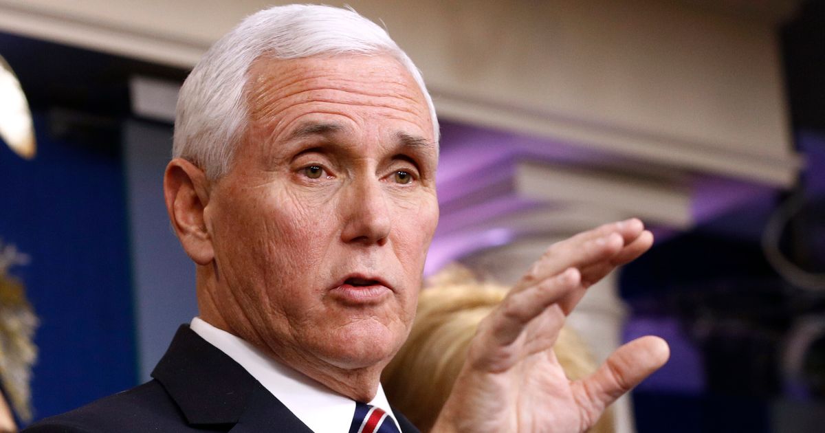 Mike Pence Won't Say How Many Coronavirus Tests Have Been Conducted