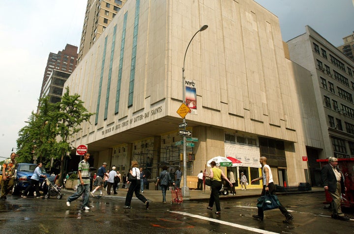 This Mormon temple in Manhattan is temporarily closed over concerns about COVID-19.