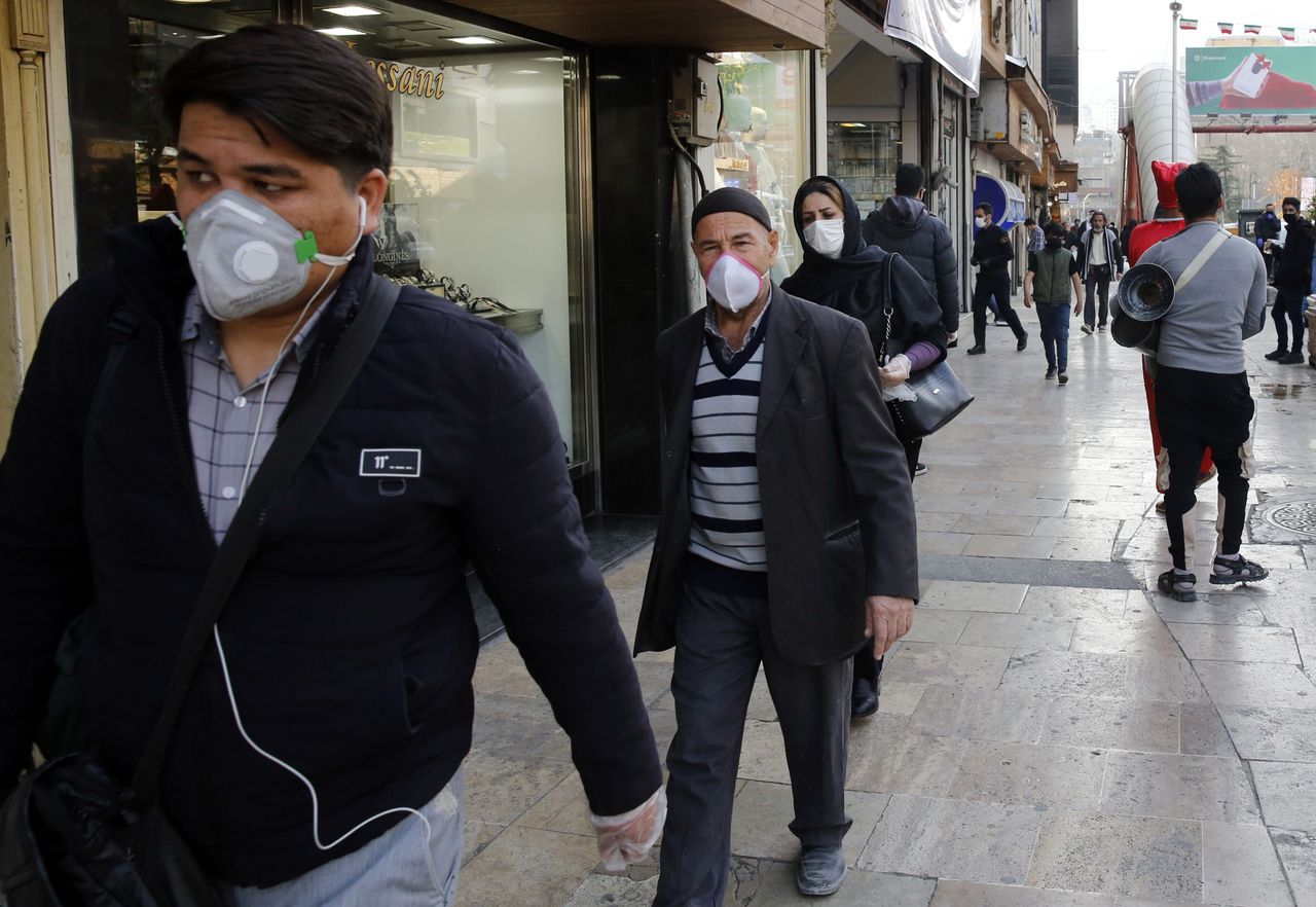 Iran has been accused of failing to reveal the true extent of the spread of coronavirus. 
