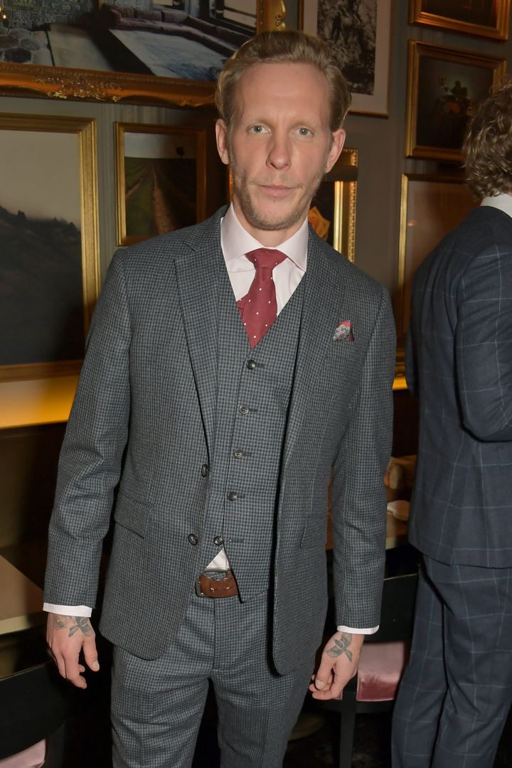 Laurence Fox at an event in January, shortly before his Question Time appearance