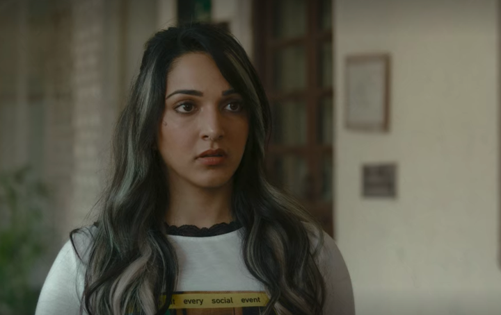 Kiara Advani in a scene from Guilty. 