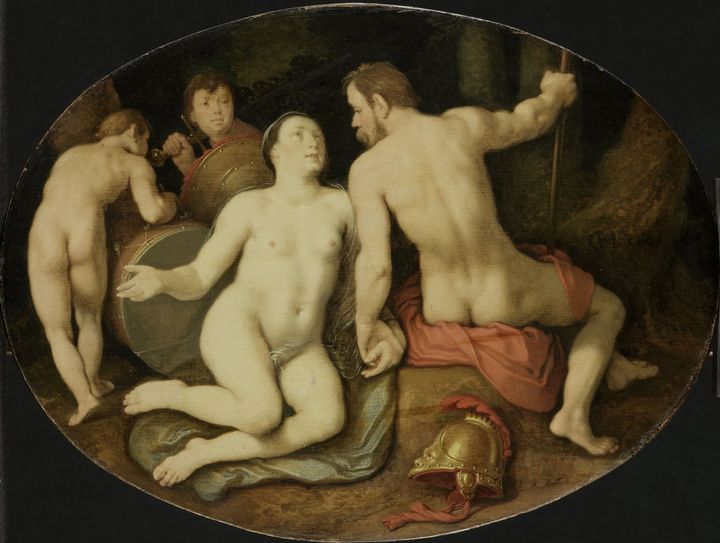 Venus and Mars, Cornelis Cornelisz. van Haarlem, 1628 (Photo by: Sepia Times/Universal Images Group via Getty Images)