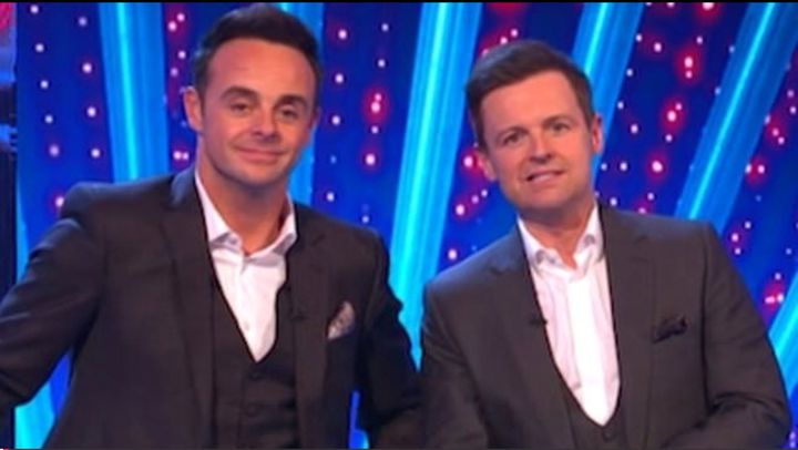 Ant and Dec apologised for the swearing