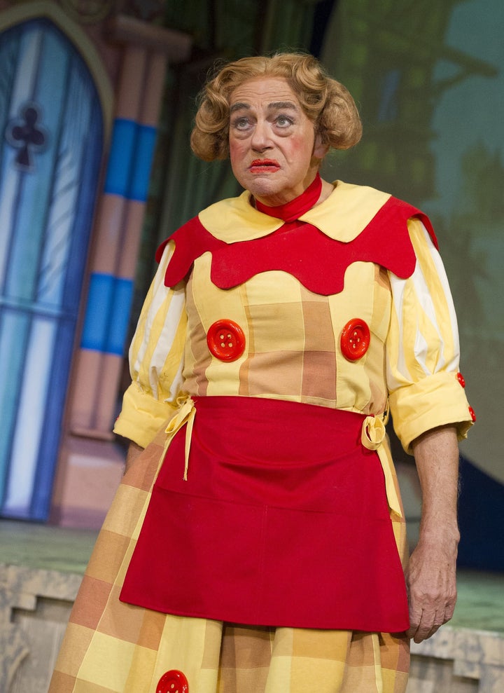 Roy Hudd in panto