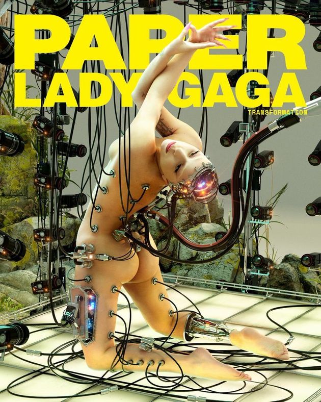 Lady Gagas Naked Paper Magazine Cover Is All Kinds Of Incredible