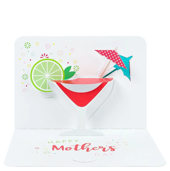 Pop Up Cocktail Mother's Day Card, Paperchase, £4