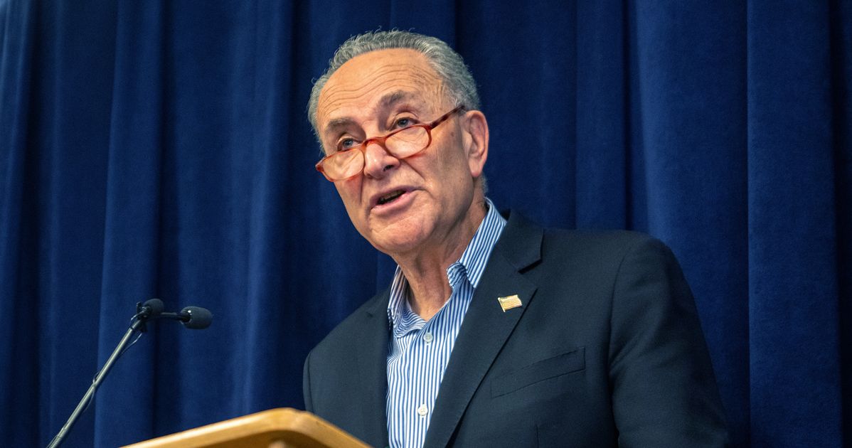 Chuck Schumer Calls For At Least $750 Billion To Help Economy And Fight Coronavirus