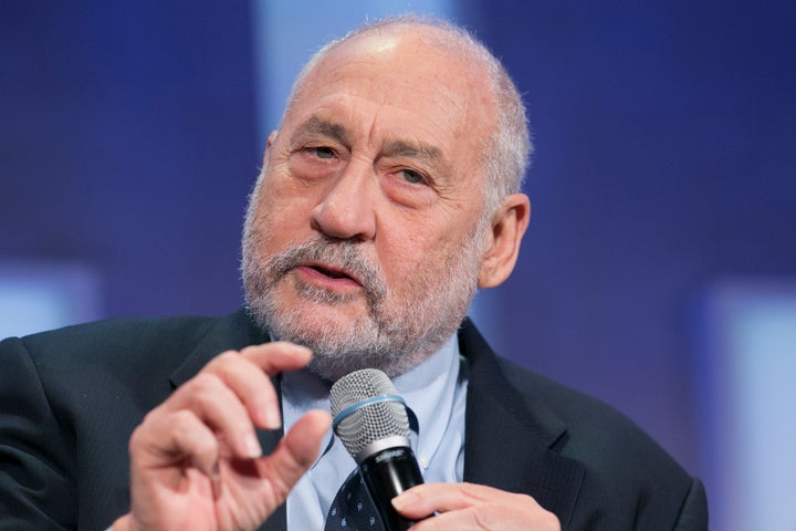 A file photo of Stiglitz. The Columbia University professor, who won the Nobel Prize in 2001, says that an increase in demand can’t be the answer if the supply chain is broken.