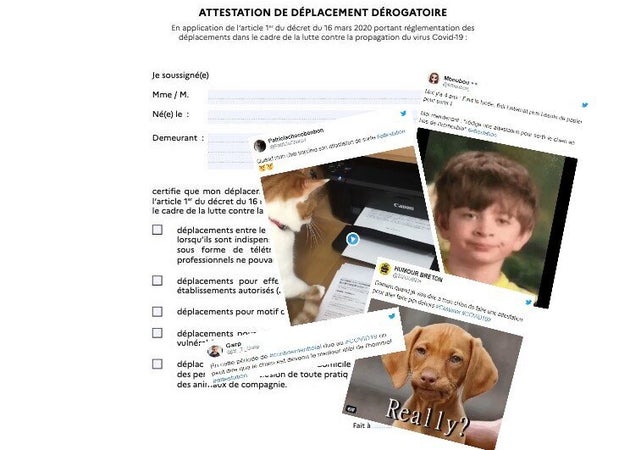 Scarica Gratis Images Sur L Attestation De Sortie De Confinement Cette Ligne N Est Pas le plus cool par