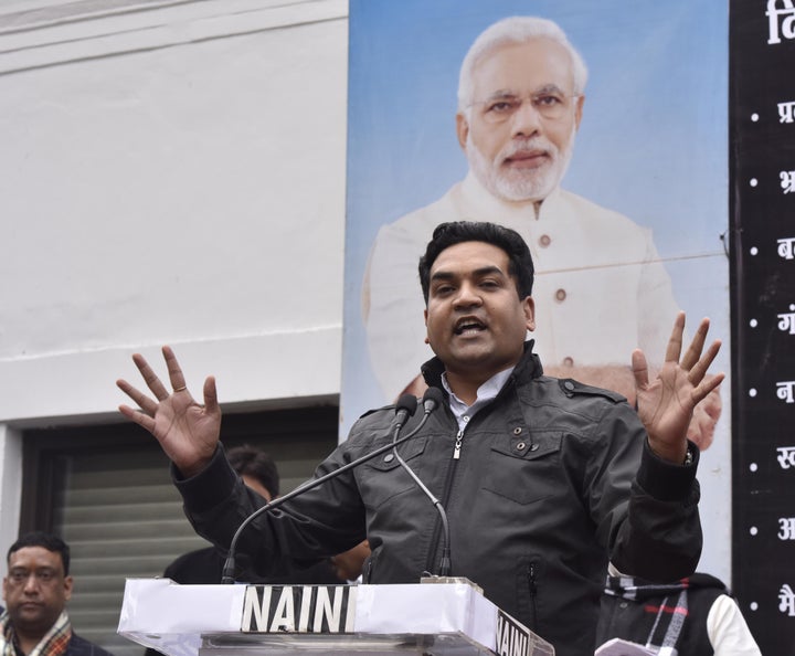 A file photo of Kapil Mishra, the BJP leader accused of inciting the Delhi riots.