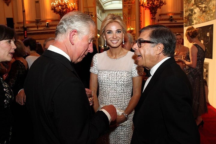 Corinna con Carlos de Inglaterra