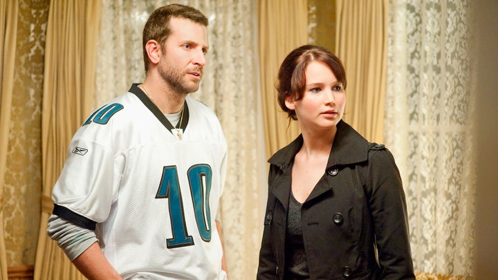 Bradley Cooper and Jennifer Lawrence in "Silver Linings Playbook"