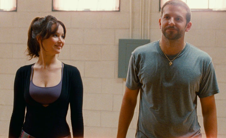 Lawrence and Cooper in "Silver Linings Playbook"