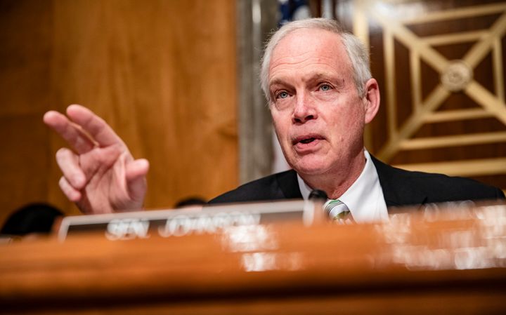 Sen. Ron Johnson (R-Wis.) is chair of the Senate Homeland Security Committee and is concerned about giving people too much relief from an economic downturn caused by the spread of the coronavirus.