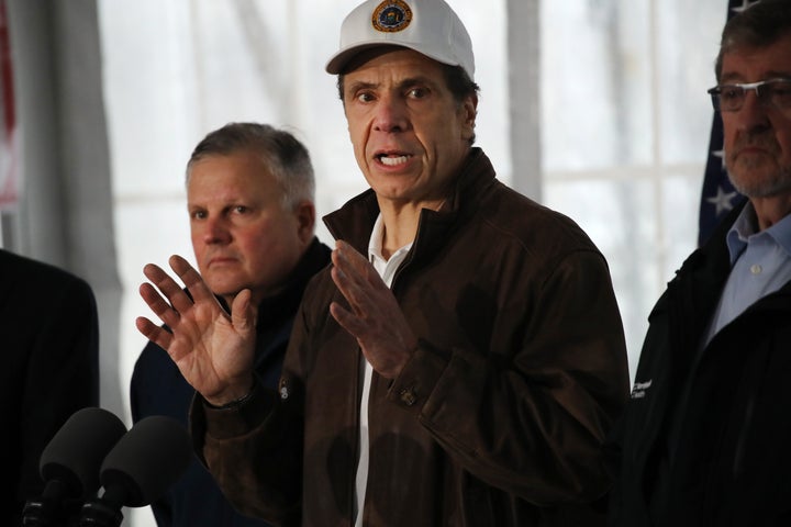 New York Gov. Andrew Cuomo says his state is desperate for ventilators and wants federal help.