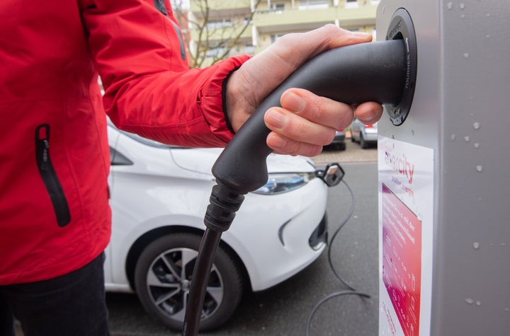 In Sweden, gas pump labels will highlight electric vehicle chargers as a greener option.