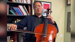 첼리스트 요요마가 최전선에서 사투 중인 코로나19 의료진에게 바친 연주