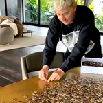 Ellen DeGeneres' Hilarious 4,000-Piece Puzzle Saga In Self-Isolation Is A Wild