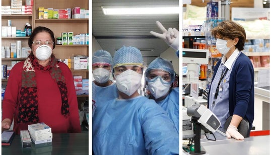 Οι ηρωϊκοί της καραντίνας: Οι εργαζόμενοι στην πρώτη γραμμή της μάχης με τον