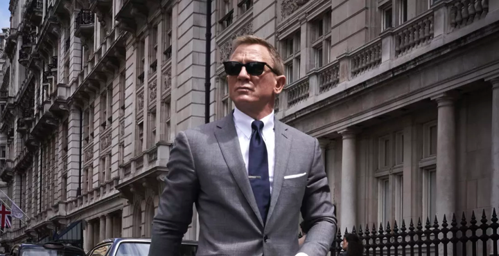 Una imagen de la nueva película de James Bond, 'Sin tiempo para morir'.