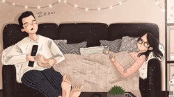 함께 사는 커플의 달달한 일상 그린 포근한