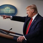 Forced To Finally Take Coronavirus Seriously, Trump Turns To