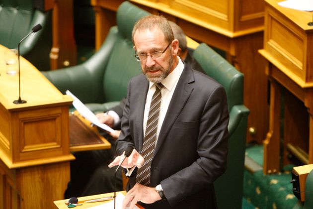 Andrew Little, ministro da Justiça da Nova Zelância, em discurso no parlamento dem 18 de