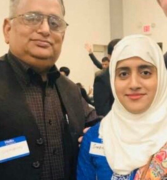 Shabina Shahnawaz and her father now reside in Virginia after fleeing wars and political instability in several countries.