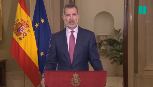 Felipe VI: “Este virus no nos